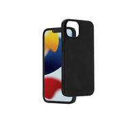Hama Custodia per iPhone 13, Antiurto, Antigraffio, Elegante, Morbida, Sottile, Compatibile con Ricarica Wireless, Nero