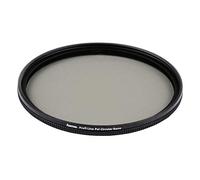 Hama Filtro polarizzazione (polarizzatore circolare, vetro superiore, diametro filettatura 77 mm, spessore del telaio 4,5 mm, filettatura anteriore, NMC16 (nano multi-coated 16 strati)) Nero