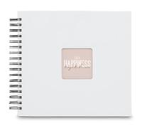 Hama Fine Art - Album a spirale, 28 x 24 cm, 50 pagine, colore: Bianco