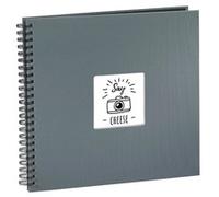 Hama Fine Art Grigio 300 fogli 10 x 15 Rilegatura a spirale Nero 50 00094874