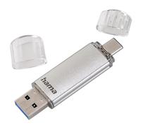 Hama - Flashpen “C-Laeta”, USB Type-C 3.1 - USB 3.0, 256 GB, 70 MB/s, silver