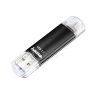 Hama Laeta Twin OTG USB 3.0 Flash Drive black 16 GB