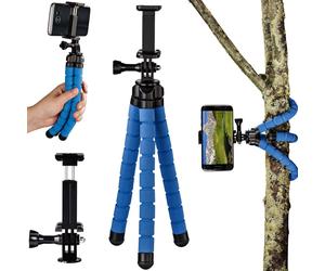 Hama Flex Flessibile Mini-Treppiede 26cm Tripod Piegabile Gambe per GOPRO