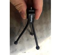 Hama FLEX - Mini Treppiede Nero Per Piccolo Macchina Fotografica Eccetera (Nuovo