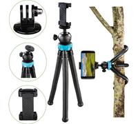Hama Flex-Pro Flessibile Mini-Treppiede 27cm Tripod Piegabile Gambe Kamera Handy