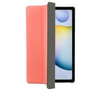 Hama Fold Clear - Custodia a libro per Samsung Galaxy Tab S6 Lite, colore: Coral, trasparente