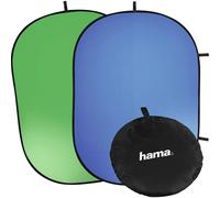 Hama Fondale pieghevole (L x L) 2 m x 1.5 m Verde, Blu