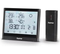 STAZIONE METEOROLOGICA HAMA Full Touch - 1 Sensore Incluso, Wireless, Display LCD Retroilluminato