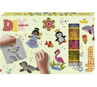 Hama Giant DIY Gift Box Approx. 6.000 Fuse Beads, 3 Pegboards, Colour Design S