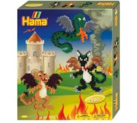 Hama Gift Box Drago Dragons-Confezione Regalo, Multicolore, Taglia Unica, 10.324