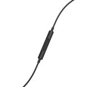 Hama Glow Auricolare Cablato In-ear Musica e Chiamate Nero (Hama [Glow] Apple/Lightning Earset with Microphone, Answer Button,
