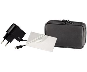 Hama GPS Starterset Navi di Nylon Auto Caricabatteria 5 V Pellicola Protettiva