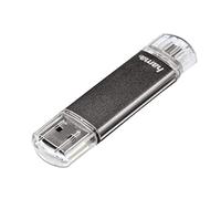 HAMA Hama Pendrive USB-MicroUSB 2.0 Laeta Twin 32GB grigio