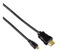 Hama HDMI 2m cavo HDMI HDMI Type A (Standard) HDMI Type D (Micro) Nero