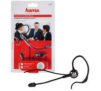 Hama Headset Cuffie Per Telefono DECT 2,5 mm Jack Nero Mic Boom 1,2 m