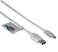 Hama HQ 1,8m Usb-A Su Mini USB Tipo B5 Cavo 2.0 Adattatore Spina di Carica