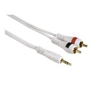 Hama HQ 2M Klinke Cinch AUX Audio Cavo 3,5Mm Klinken-Stecker A 2X Chinch RCA