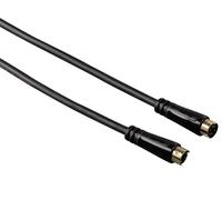 Hama HQ 5m Verbindungs-Kabel S-VIDEO S-VHS Svhs Hosiden 4-pol din Oro High-End
