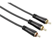 Hama HQ 7,5m Cavo per Subwoofer 2x Spinotto Rca Per 1x Spina Cavo Y 1-2 Sub