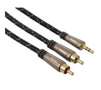 Hama HQ Cavo Adattatore AUX 3,5mm Jack su 2x RCA Cinch Audio 3 m