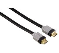 Hama HQ Cavo HDMI di Collegamento 1,5m Placcato Oro High Speed