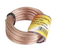 Hama HQ Cavo Per Altoparlanti 20M 2X 0,75Mm² Denso 2-Conduttore Cavo Hifi LS
