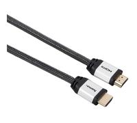 Hama HQ High-Speed Cavo HDMI 1,5m 2.0b Tessuto Dorato 4K UHD HD TV HDR Arc 3D
