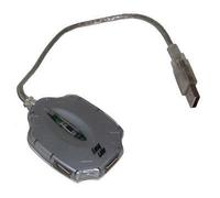 Hama Hub USB 2.0 2 in 1 3 porte con interfaccia Bluetooth per cellulare e Co.