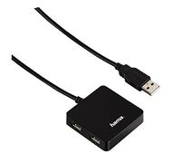 HAMA HUB USB 2.0, 4 porte con cavo