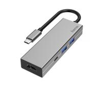 Hama HUB USB Type C 3.1 / 2 porte USB A 3.0 - 1 porta USB Type C - HDMI, Power D