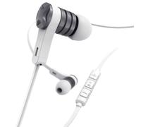 Hama in-Ear Cuffia 3,5mm Jack Alluminio Auricolari Cuffie Microfono Telecomando