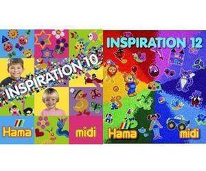 Hama Irrating Beads MIDI Inspiration Book No. 10 Template Book per perle da stiro Hama Midi, 64 pagine - 1 pezzo (00399-10) NEW