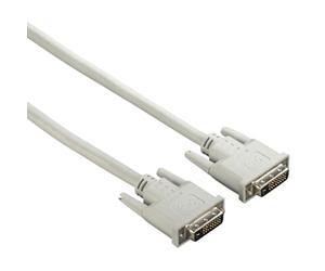 Hama Kabel DVI-D - DVI-D 1,5 m biały (002009310000)