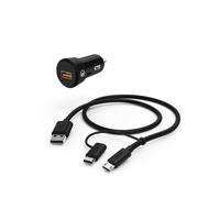 Hama Kfz-Ladeset Accendisigari Quick Charge Usb-C Micro USB Caricabatterie