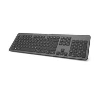Hama KW-700 Wireless Keyboard (Silent Keyboard, German Key Layout QWERTZ with Nu