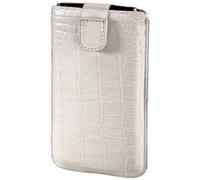 Hama Lacquer and Leather custodia per cellulare Custodia a tasca Bianco