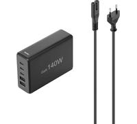 Hama Ladestation 5 Ports GaN Schnellladegeraet 3xUSB-C 2xUSB-A PD 140 W (00201978)