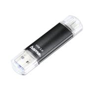 Hama Laeta Twin USB-Stick 3.2 (Gen1)/2.0 256GB 40MB/s Nero