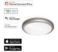 Hama Wifi LED Plafoniera 18W 120W Dimmerabile WLAN Rotondo App-Steuerung [EEK: F]
