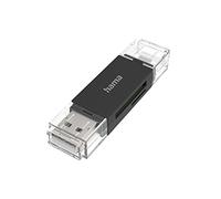 Hama Lettore USB 2.0, SD/Micro SD, OTG Hama