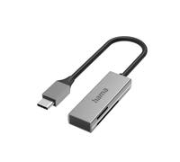 Hama Lettore USB 3.0 Type C, alluminio, SD/Micro SD Hama