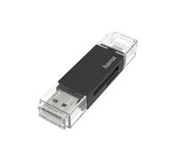 Hama Lettore USB 2.0, SD/Micro SD, OTG Hama