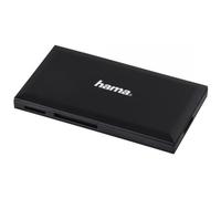 Hama Lettore USB 3.0 con cavo, CF1, MMS, MMS DUO, MMS PRO, MMS PRO DUO, micro SD, Micro SDXC, MMC, SD, SDHC, SDXC, UHS-1, nero, blister (Hama Multi-Card Reader - kortlÃ¦ser - U)