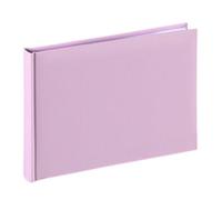 Hama Album Fotografico Fine Art 24x17cm 50 Pagine Nere Lilla 2749-Hama