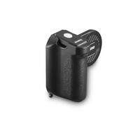 Hama MagGrip - Maniglia magnetica per cellulare, supporto versatile per smartphone, grilletto Bluetooth incluso, girevole a 360°, con filettatura 1/4" per treppiedi, piccolo, leggero, nero