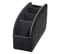 Hama "Major - Porta telecomandi (spazio per 4 telecomandi, ideale come organizer da scrivania, per riporre telecomandi, penne, cellulare, occhiali, ecc.) Nero