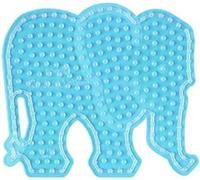 Hama Maxi, piatto di perline con elefante, trasparente