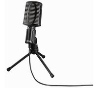 Hama Mic Allround USB Microfono Da Tavolo Microfono A Mano Con Supporto Per PC