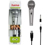 Hama Microfono Dinamico Cablato 3M Cavo XLR Jack Karaoke Party Dj
