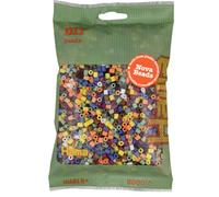 Hama Midi 191-197 - Perline Bio Ø 5 mm, blister da ca. 3.000 pezzi, Mix 197, dai 5 anni